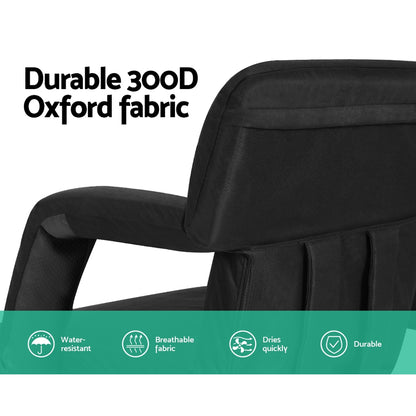 Artiss Lounge Sofa Bed With Armrest Heated Floor Recliner Futon Couch Folding Chair Cushion Tristar Online