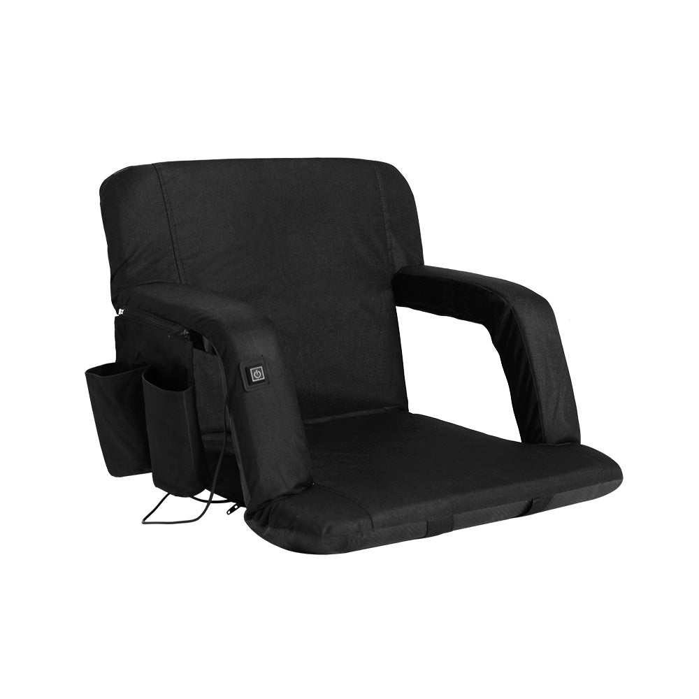 Artiss Lounge Sofa Bed With Armrest Heated Floor Recliner Futon Couch Folding Chair Cushion Tristar Online