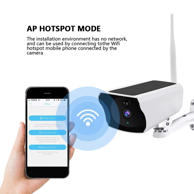 BDI Y4P Security WiFi Camera with Solar & Battery Tristar Online