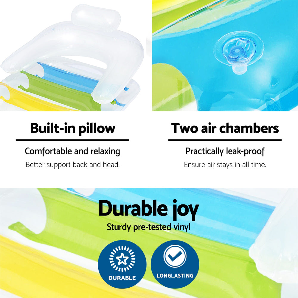 Bestway Inflatable Float Swimming Pool Bed Seat Play Toy Lounge Beach Floats Tristar Online