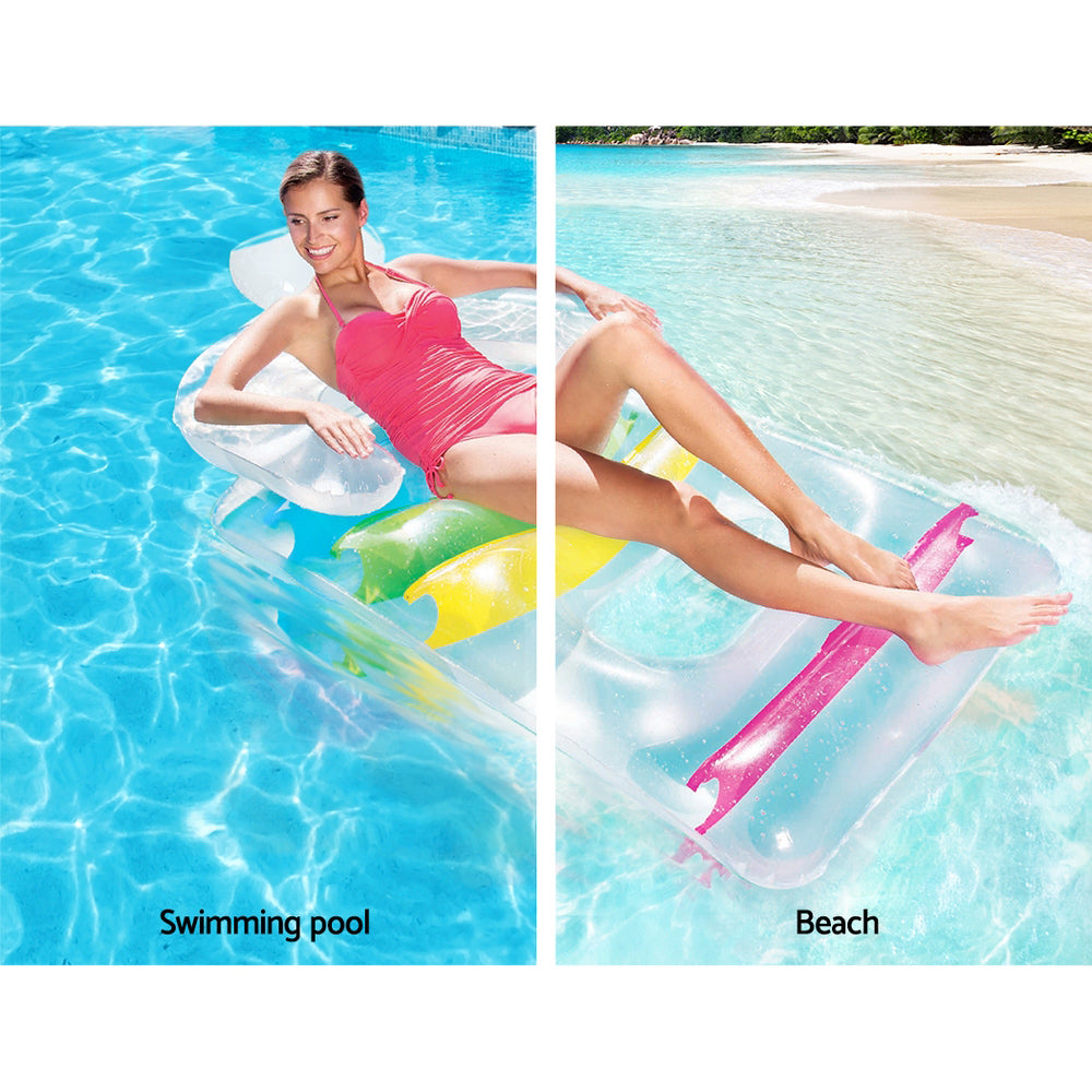 Bestway Inflatable Float Swimming Pool Bed Seat Play Toy Lounge Beach Floats Tristar Online