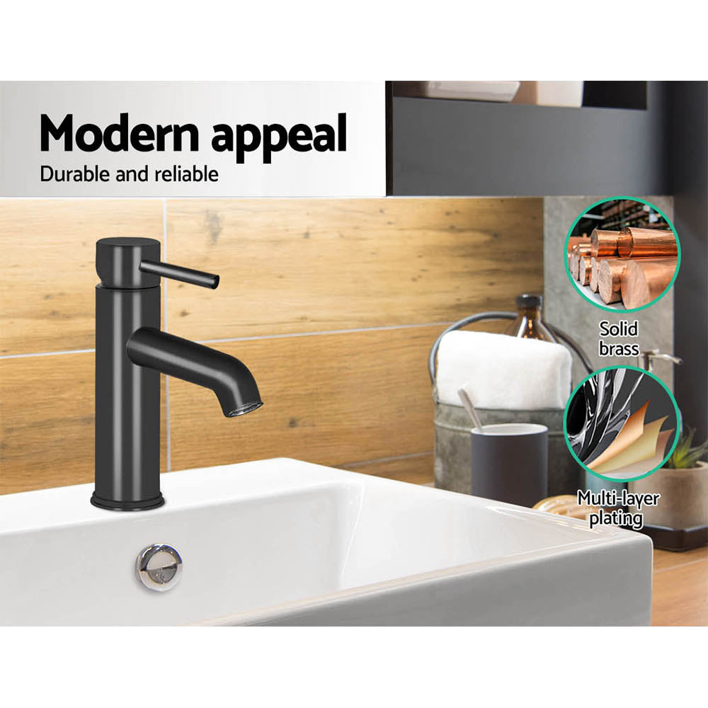 Cefito Basin Mixer Tap Faucet Black Tristar Online
