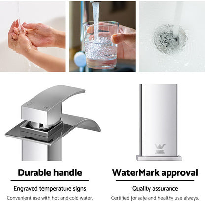 Cefito Basin Mixer Tap - Silver Tristar Online