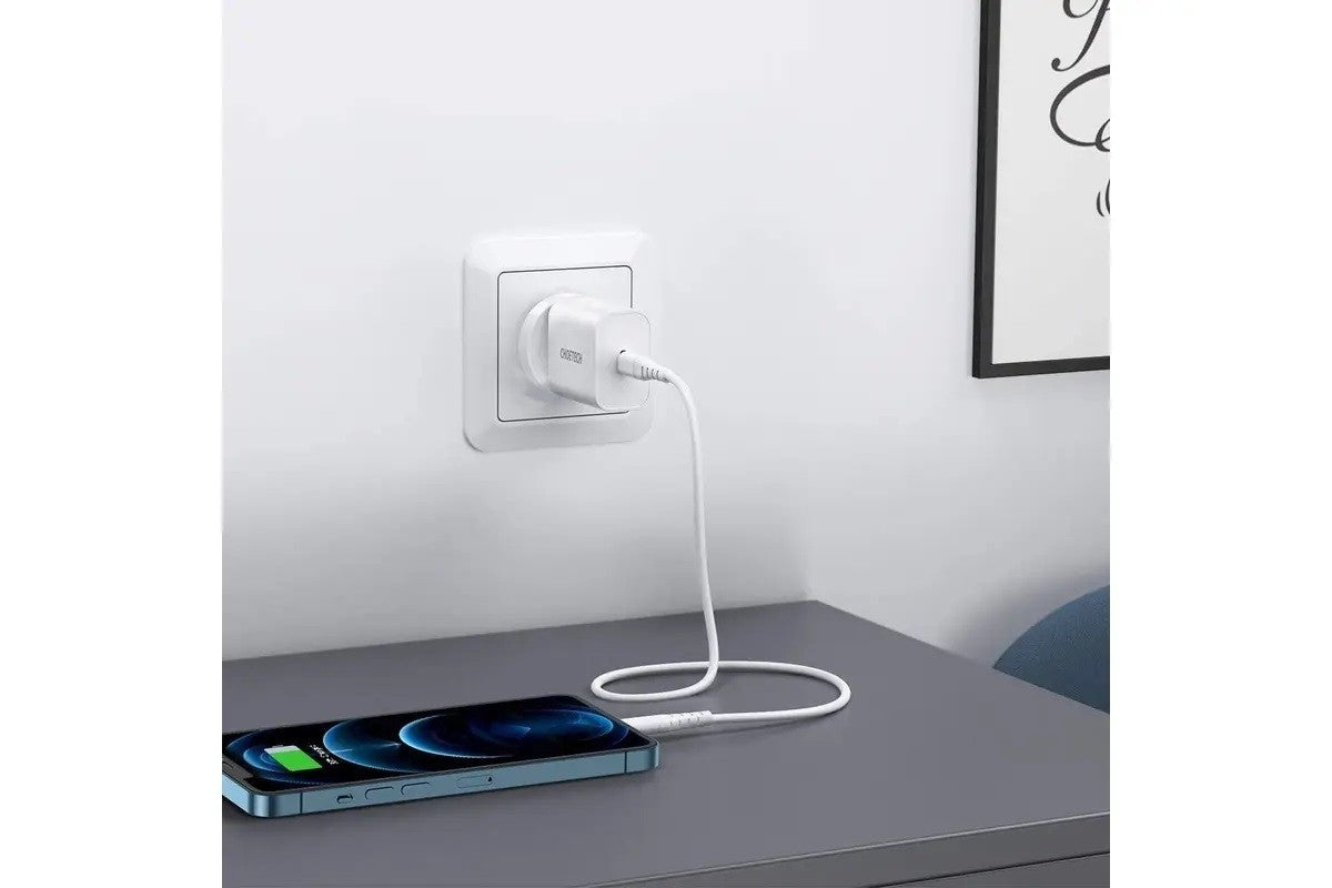 CHOETECH Q5004CL PD20W USB-C iPhone Fast Charger with MFi Certified USB-C Cable Tristar Online
