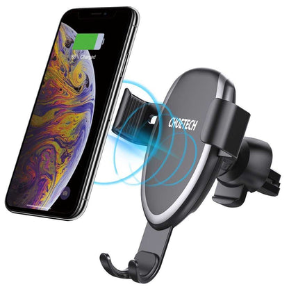 CHOETECH T536-S Fast Wireless Charging Car Mount Phone Holder Tristar Online