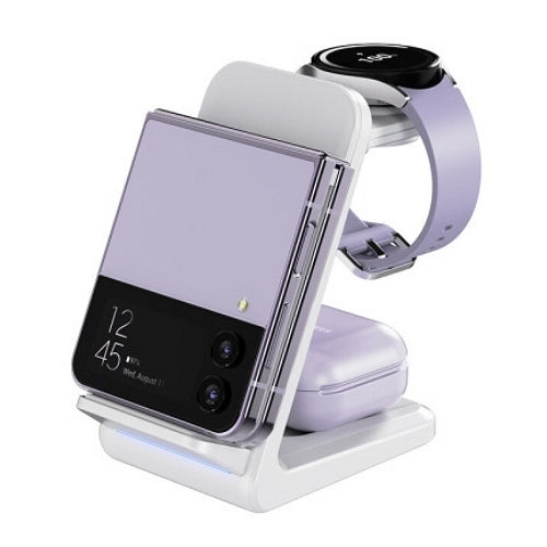 CHOETECH T608-F 15W 4-in-1 Wireless Charger Stand for iWatch and Samsung Watch Tristar Online