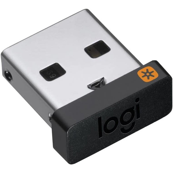 Logitech USB Unifying Receiver, 2.4 GHz Wireless Technology for PC/Mac/Laptop - Black Tristar Online