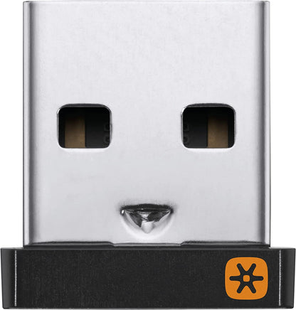 Logitech USB Unifying Receiver, 2.4 GHz Wireless Technology for PC/Mac/Laptop - Black Tristar Online