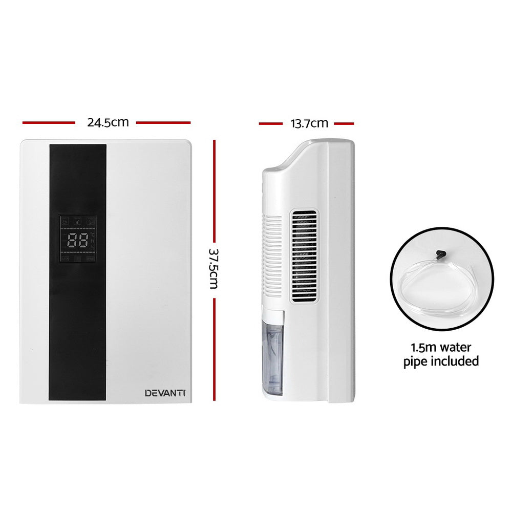 Devanti 2L Dehumidifier Air Purifier White Tristar Online