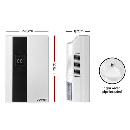 Devanti 2L Dehumidifier Air Purifier White Tristar Online