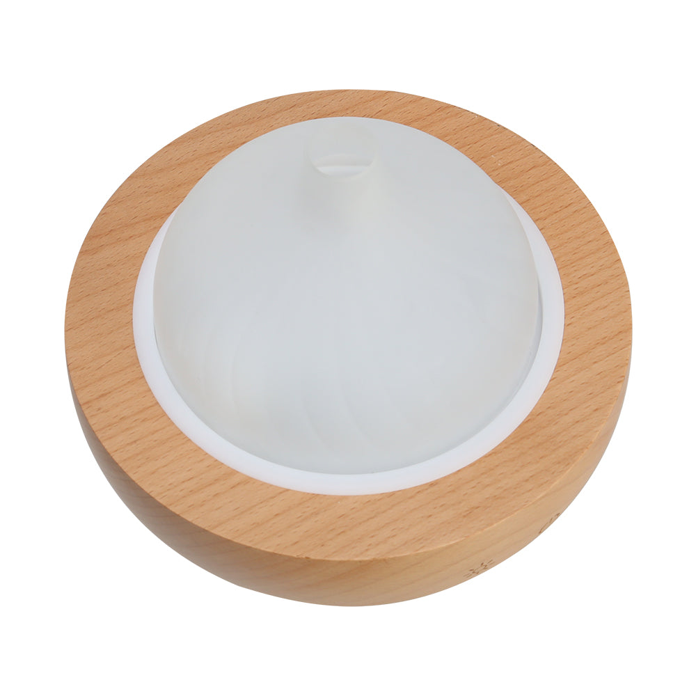 Devanti Aroma Aromatherapy Diffuser LED Oil Ultrasonic Air Humidifier Glass Wood Tristar Online
