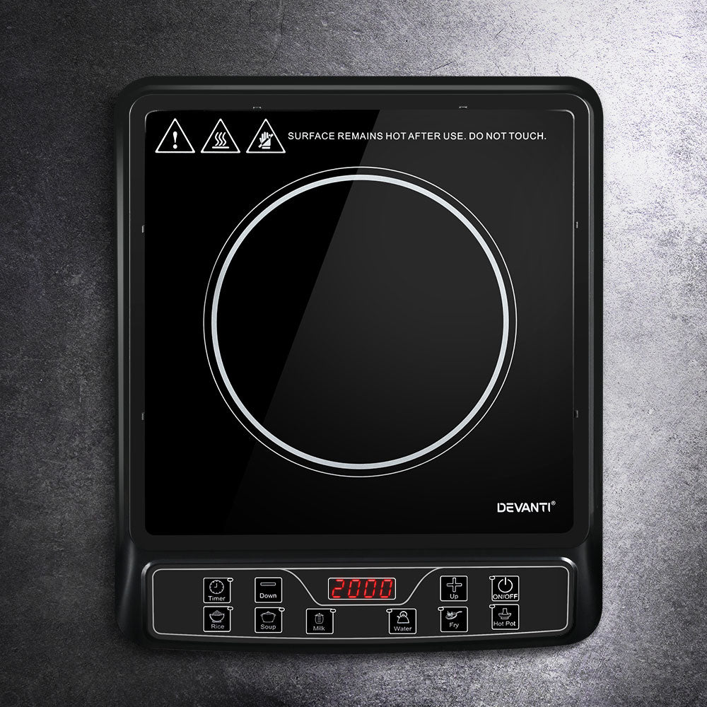 Devanti Induction Cooktop - Safe & Efficient Portable Cooktop Tristar Online