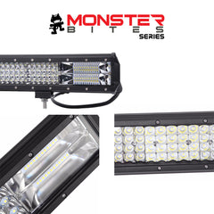 28 inch Philips LED Light Bar Quad Row Combo Beam 4x4 Work Driving Lamp 4wd Tristar Online