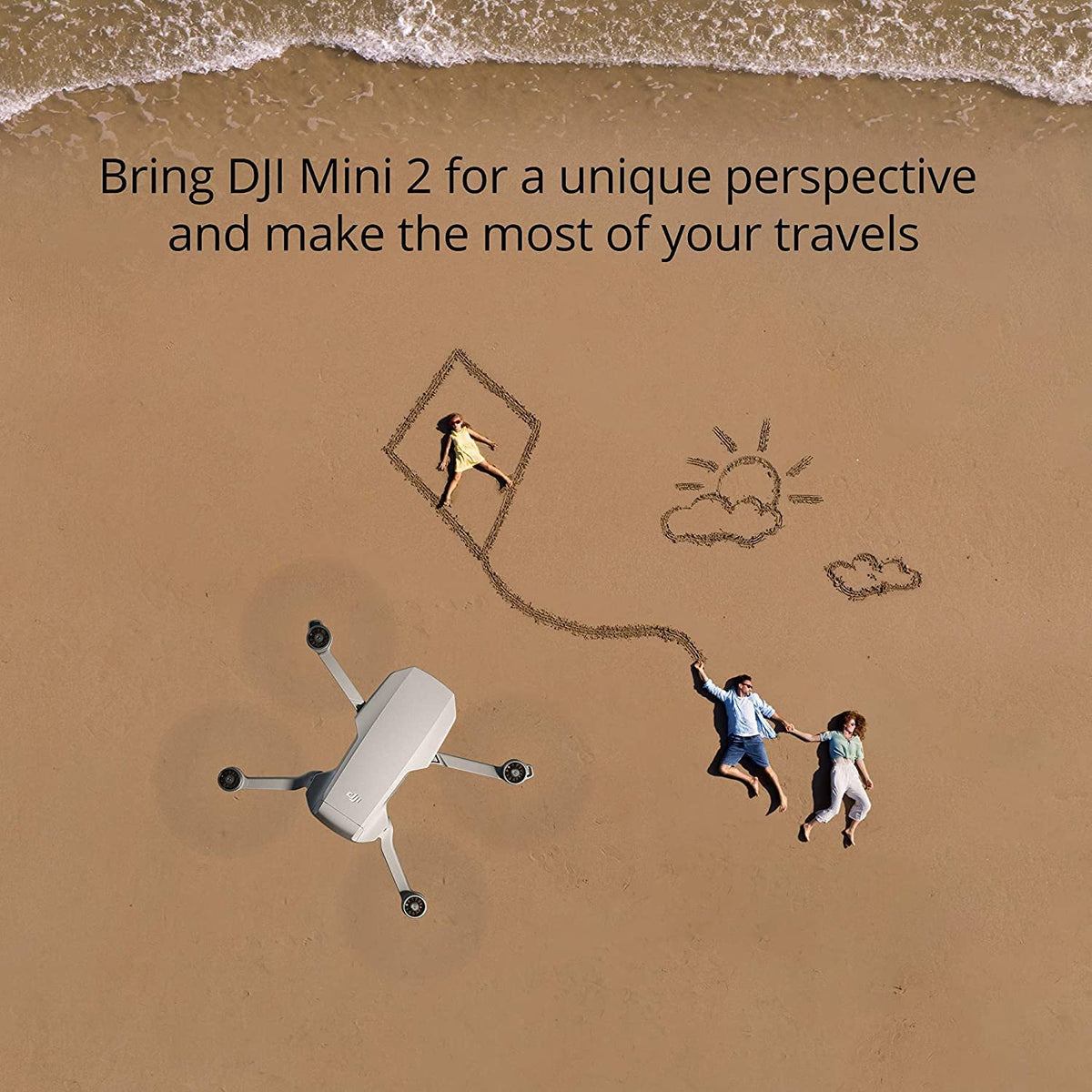 DJI Mini 2 4K Camera Drone Foldable Quadcopter with Axis Gimbal (Open Never Used) DJI
