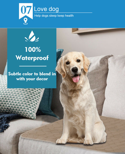 PaWz 2 Pcs 120x120 cm Reusable Waterproof Pet Puppy Toilet Training Pads Tristar Online