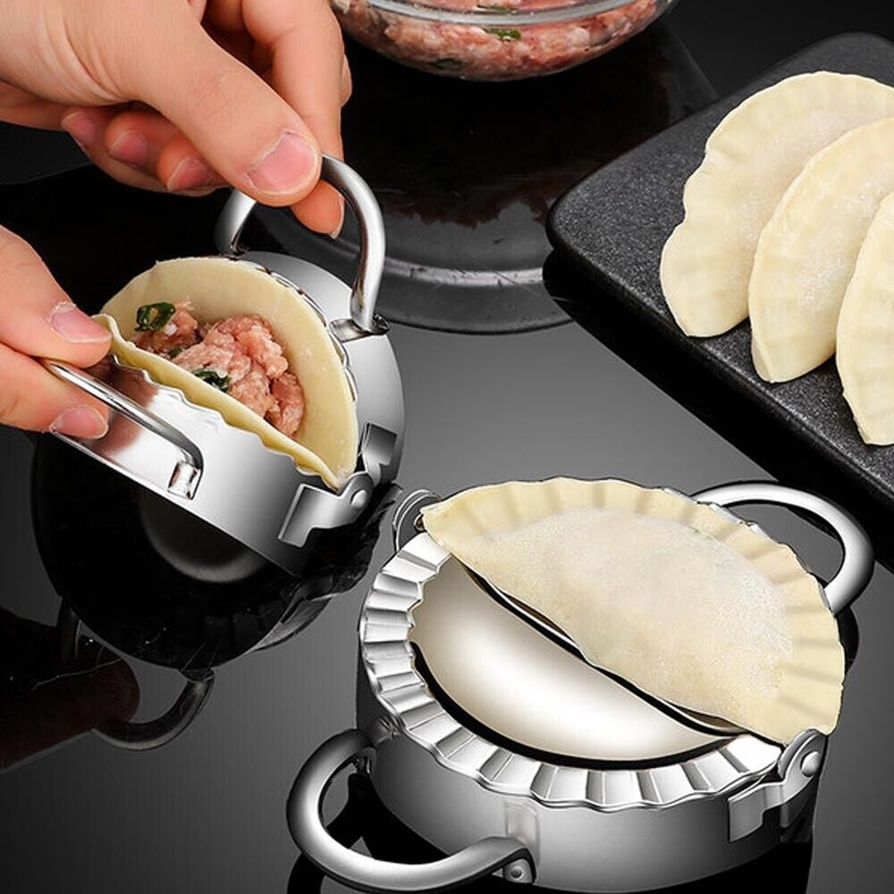 Dumpling Maker Set Stainless Steel Dough Press Making Mold Mould Tool AU Tristar Online