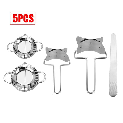 Dumpling Maker Set Stainless Steel Dough Press Making Mold Mould Tool AU Tristar Online