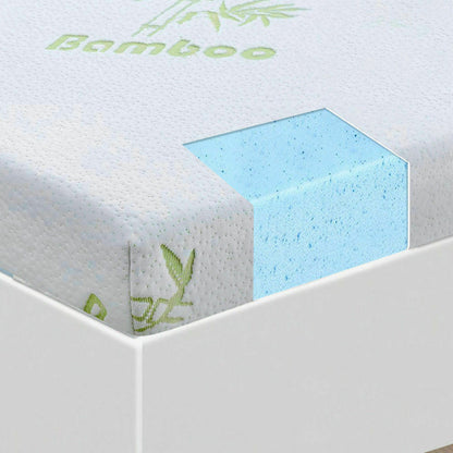DreamZ 5cm Thickness Cool Gel Memory Foam Mattress Topper Bamboo Fabric King Tristar Online