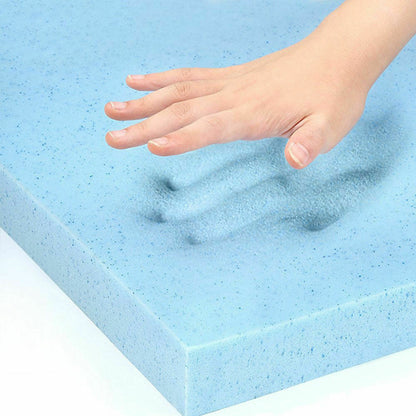 DreamZ 5cm Thickness Cool Gel Memory Foam Mattress Topper Bamboo Fabric King Tristar Online