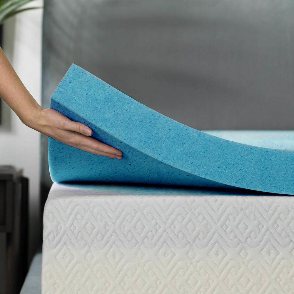 DreamZ 5cm Thickness Cool Gel Memory Foam Mattress Topper Bamboo Fabric King Tristar Online
