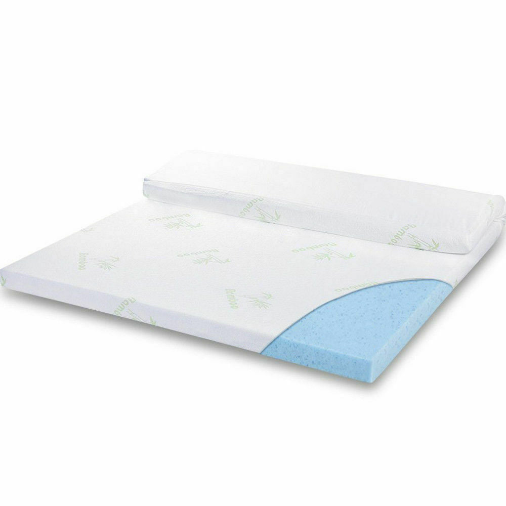 DreamZ 5cm Thickness Cool Gel Memory Foam Mattress Topper Bamboo Fabric King Tristar Online
