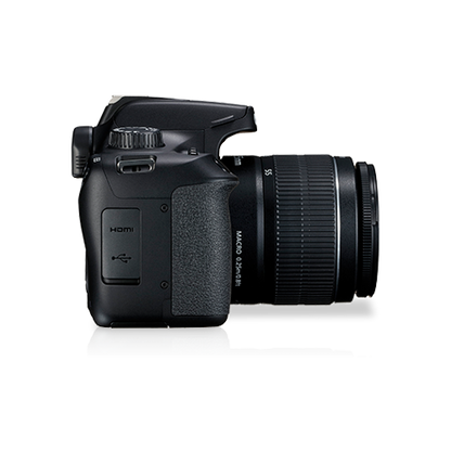 Canon EOS 3000D Kit (EF-S 18-55mm DC III) DSLR Camera - Black Canon