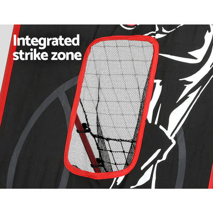 Everfit 2 in 1 Baseball Net Target Zone Rebound Net Pitching Target Hitter Tristar Online