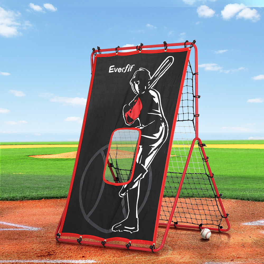 Everfit 2 in 1 Baseball Net Target Zone Rebound Net Pitching Target Hitter Tristar Online