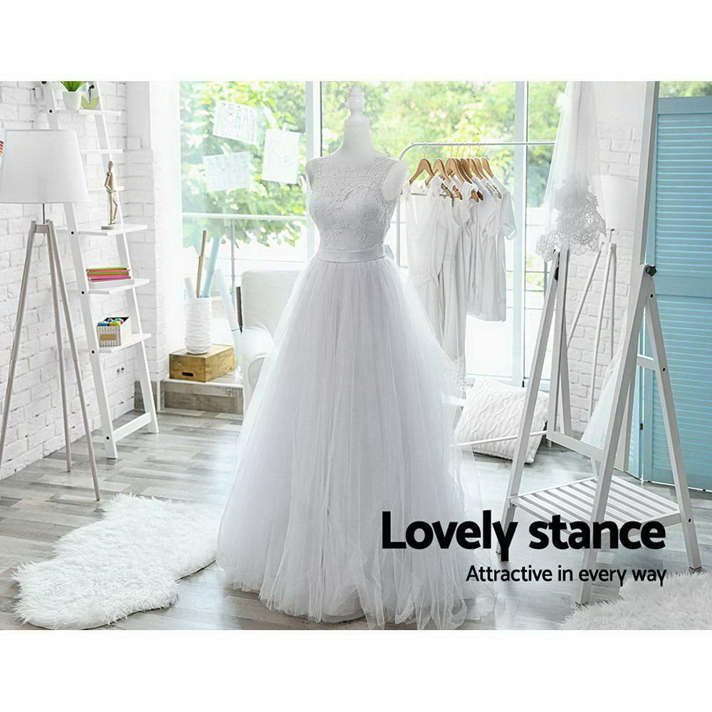 Female Mannequin 170cm Model Dressmaker Clothes Display Torso Tailor Wedding White Tristar Online