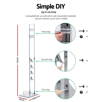 Artiss Freestanding Vacuum Stand Rack For Dyson Handheld Cleaner V6 V7 V8 V10 V11 Silver Tristar Online