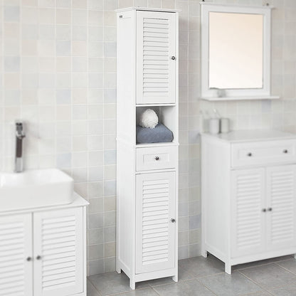 Freestanding Tall Bathroom Cabinet 170x32x30 cm Tristar Online