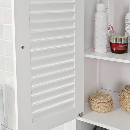 Freestanding Tall Bathroom Cabinet 170x32x30 cm Tristar Online