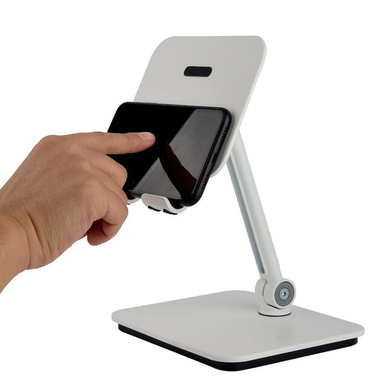 Full Motion 3 in 1 Smartphone Tablet and Notebook Holder White Tristar Online