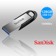 SANDISK 128GB CZ73 ULTRA FLAIR USB 3.0 FLASH DRIVE upto 150MB/s Tristar Online