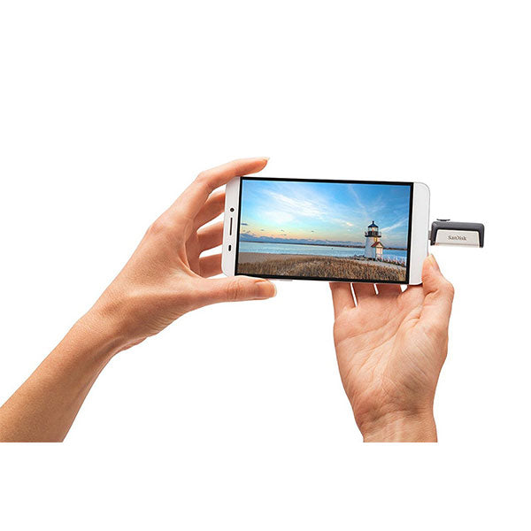 SANDISK ULTRA 64GB SDDDC2-064G Dual USB Drive Type-C 3.1 Tristar Online
