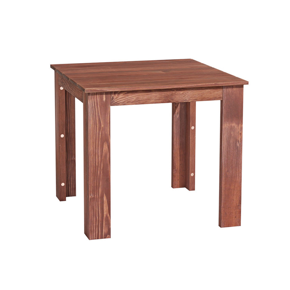 Gardeon Coffee Side Table Wooden Desk Outdoor Furniture Camping Garden Brown Tristar Online