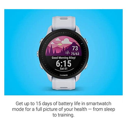 Garmin Forerunner 955 GPS Running Smartwatch - White - Open Never Used Garmin