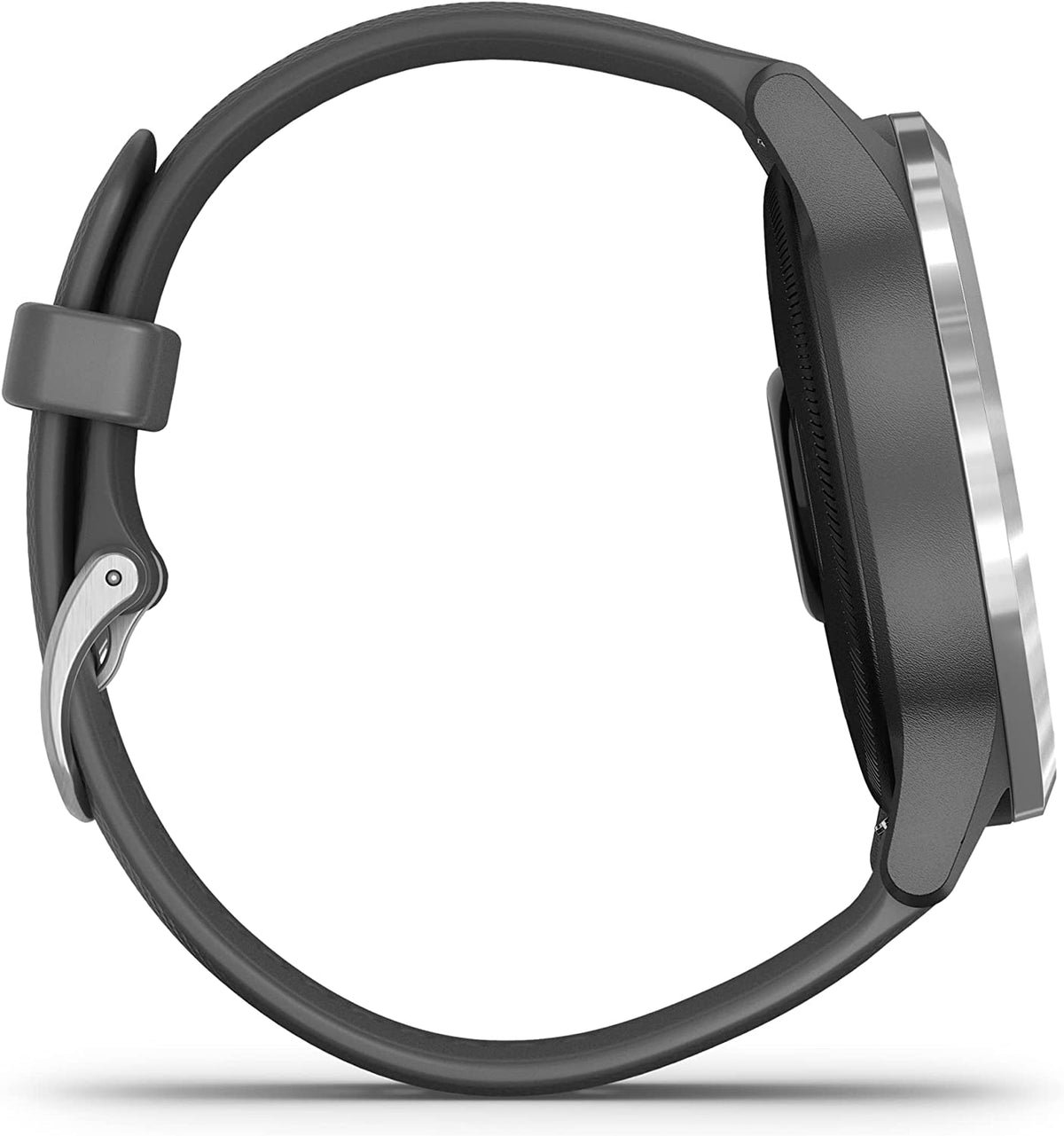 Garmin Vivoactive 4 GPS Fitness Smartwatch, Silver with Grey Band - Pristine - Refurbished Garmin