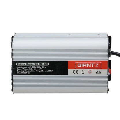 Giantz 12V Car Battery Charger Inverter 20 Amp ATV 4WD Boat Caravan Motorcycle Tristar Online