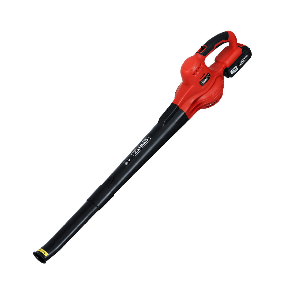 Giantz 20V Cordless Leaf Blower Garden Lithium Electric Battery Nozzles 2-Speed Tristar Online