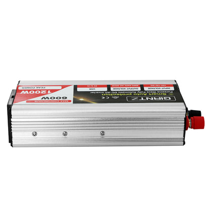 Giantz 600W Puresine Wave DC-AC Power Inverter Tristar Online