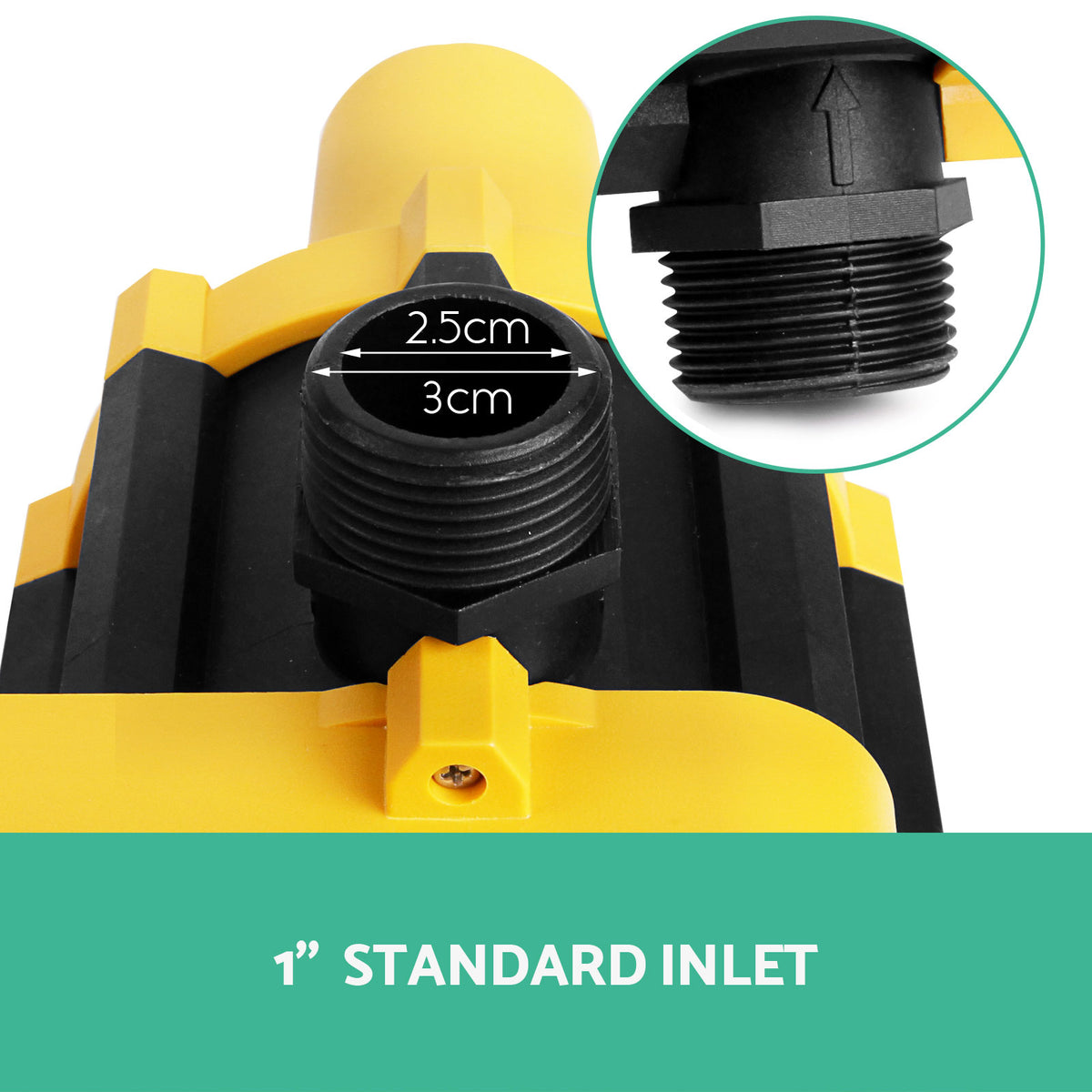 Giantz Automatic Electronic Water Pump Controller - Yellow Tristar Online