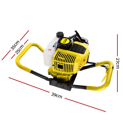Giantz Post Hole Digger Only Engine 80CC Petrol Motor Diggers Earth Auger Tristar Online