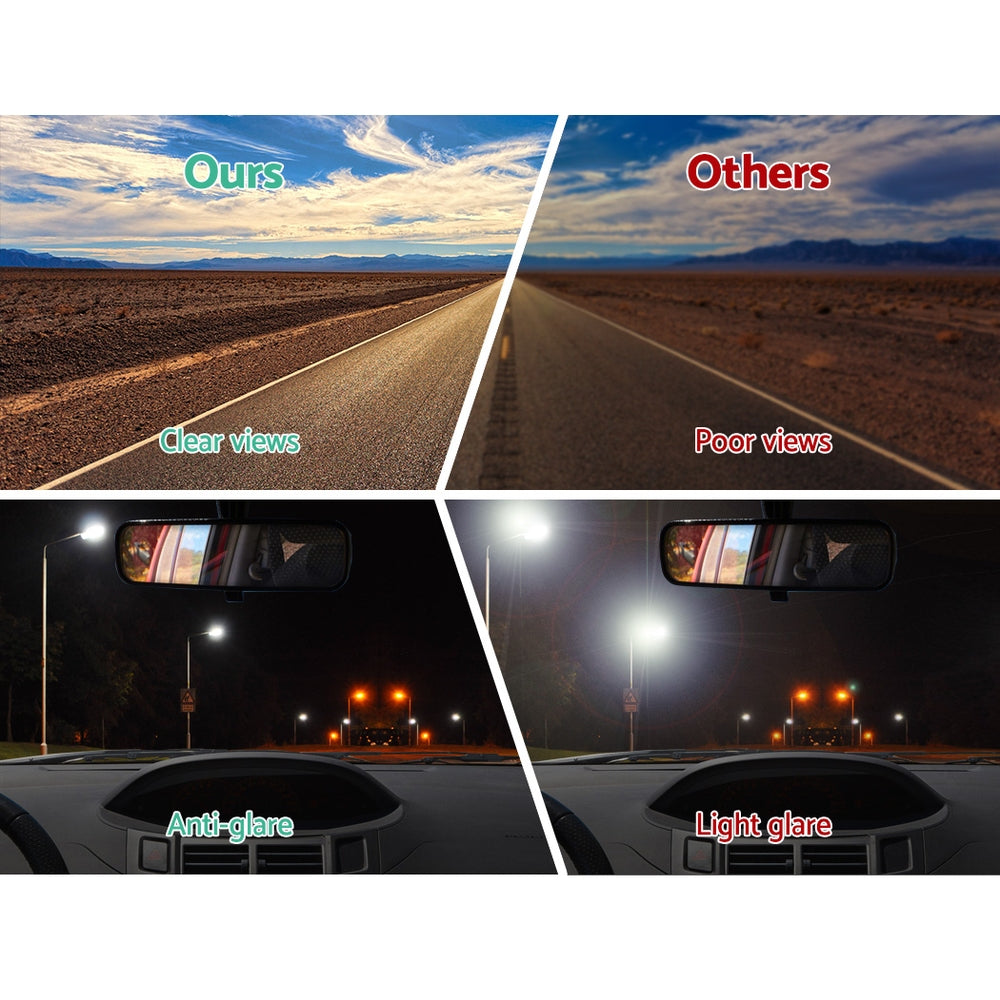Giantz Window Tint Film Black Commercial Car Auto House Glass 76cm X 7m VLT 5% Tristar Online