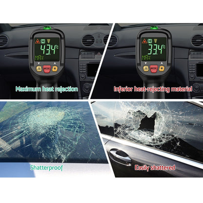 Giantz Window Tint Film Black Commercial Car Auto House Glass 76cm X 7m VLT 5% Tristar Online