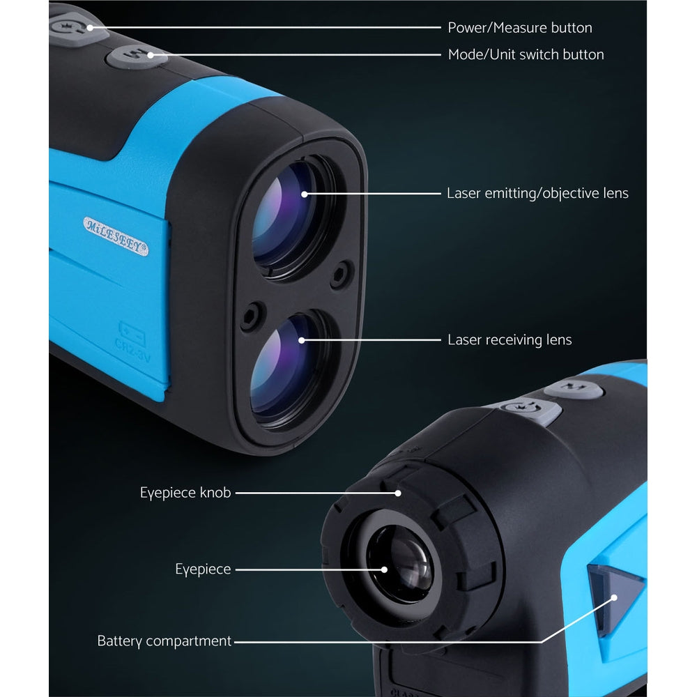 Golf Laser Range Finder 600M Hunting Rangefinder Distance Height Speed Measure Tristar Online