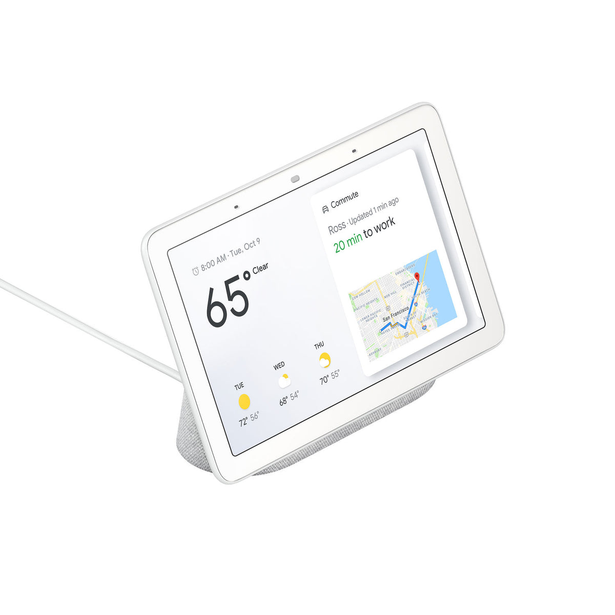 Google Nest Hub – Chalk (Open Never Used) Google