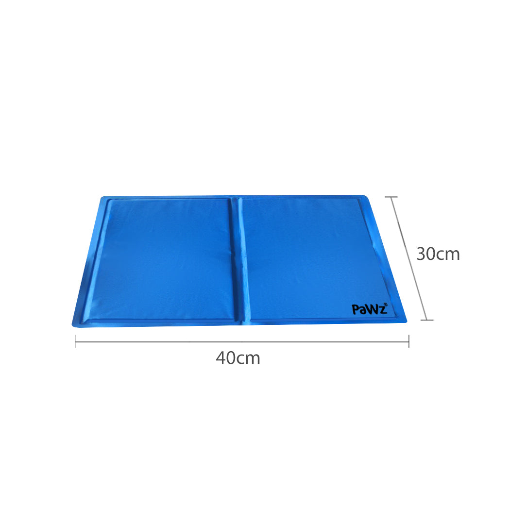 PaWz Pet Cooling Mat Gel Mats Bed Cool Pad Puppy Cat Non-Toxic Beds 40x30cm Tristar Online