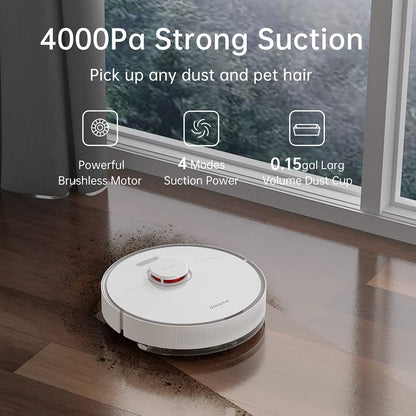 Dreame L10 Pro Robotic Vacuum and Mop Cleaner - White Dreame