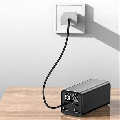 Trion 65W IS-LP01 20000mAh Power Bank with Digital Display, Dual USB & Type C Connectivity Trion